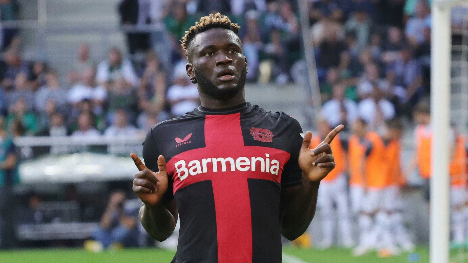 Xabi Alonso Victor Boniface is a striker for Bayer Leverkusen